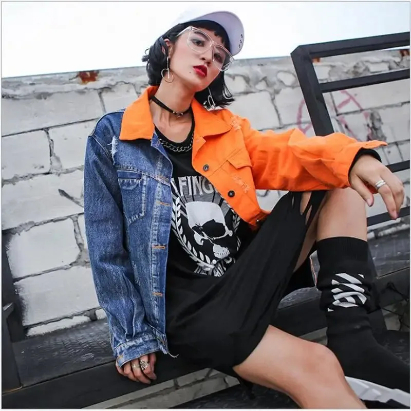 2 Colors Denim Jacket