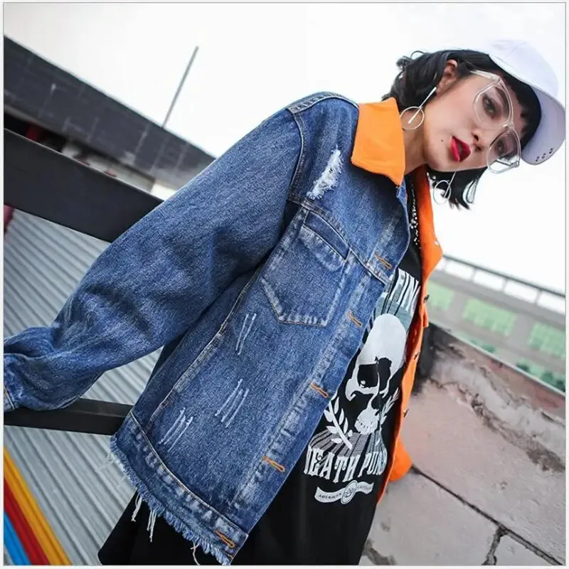 2 Colors Denim Jacket