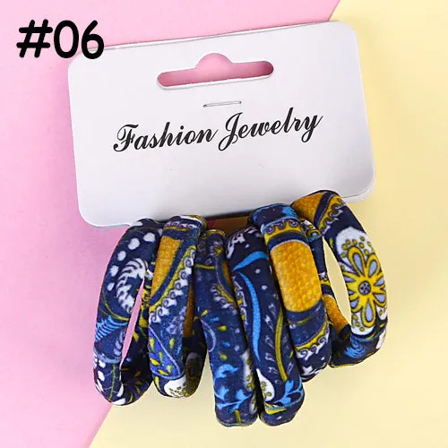 2018 Cheap Elastic Hair Bands Women Cotton Hair Ties Girls Hair Accessories Ponytail Rope Hairband Kids Drop Shipping Headwear