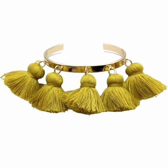 4 Colors Bohemia Tassel Charm Bracelets For Women 2019