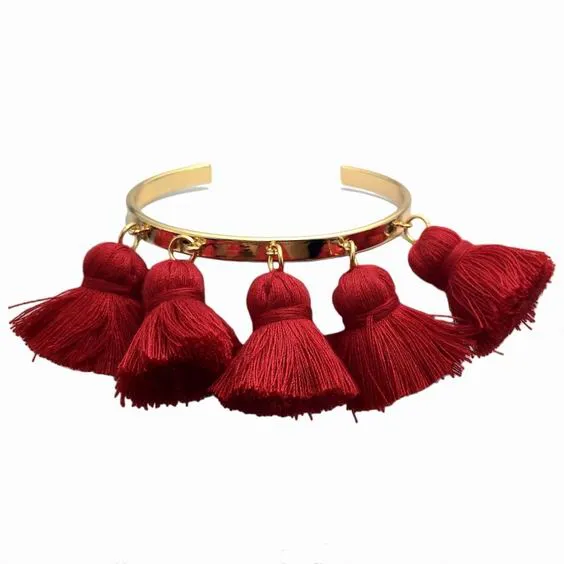 4 Colors Bohemia Tassel Charm Bracelets For Women 2019