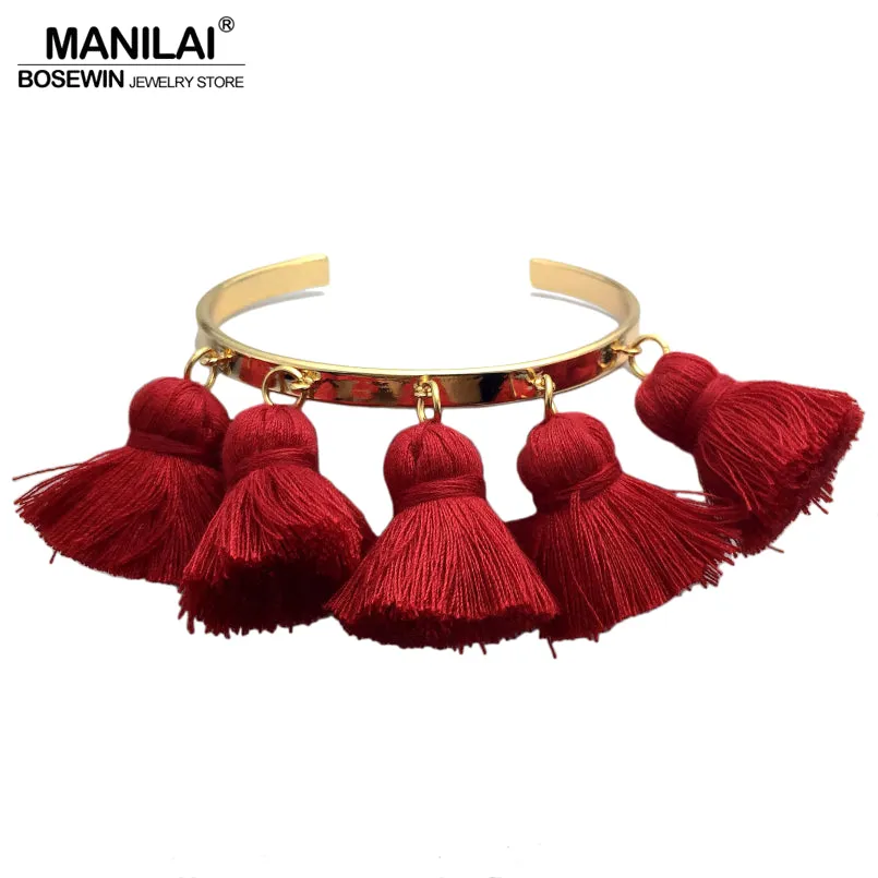 4 Colors Bohemia Tassel Charm Bracelets For Women 2019