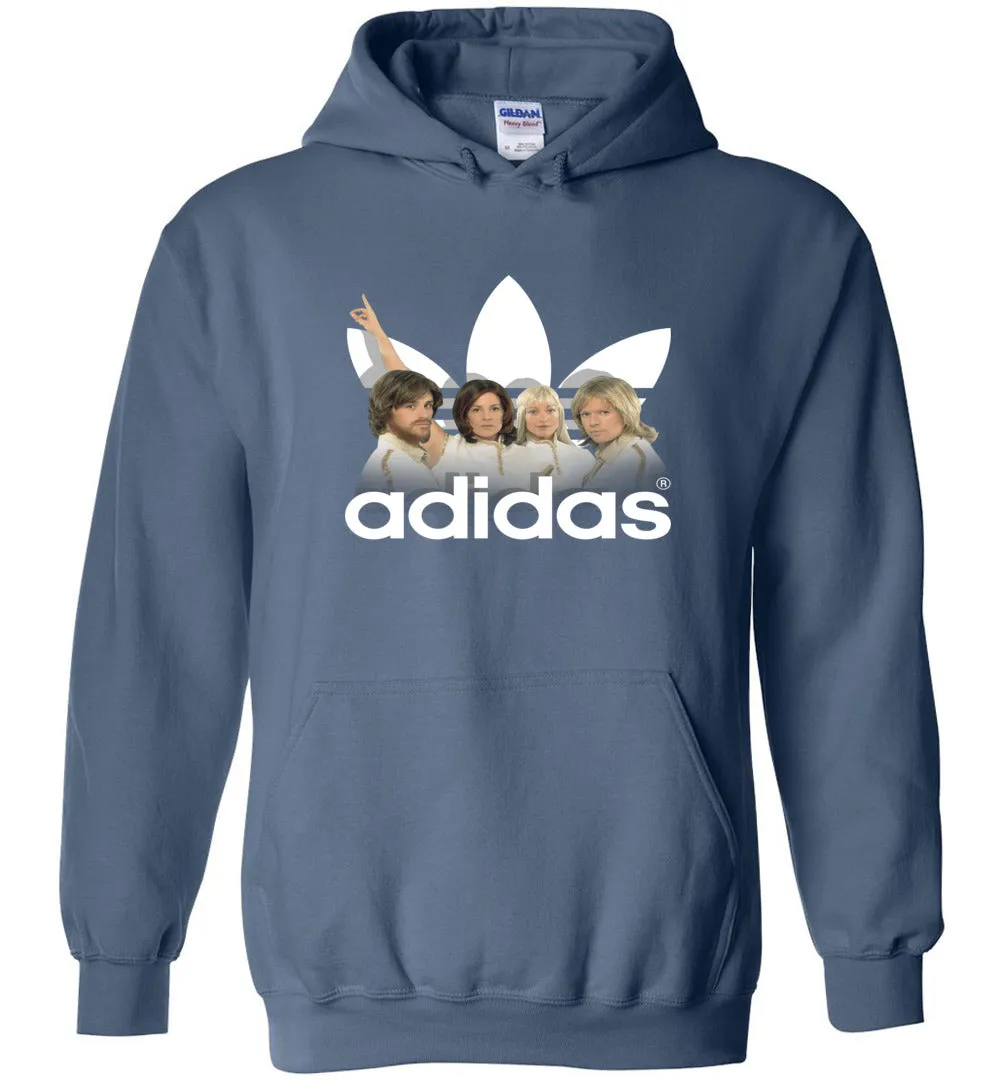 Abba Vintate Retro 70s Music Band Adidas - Hoodie