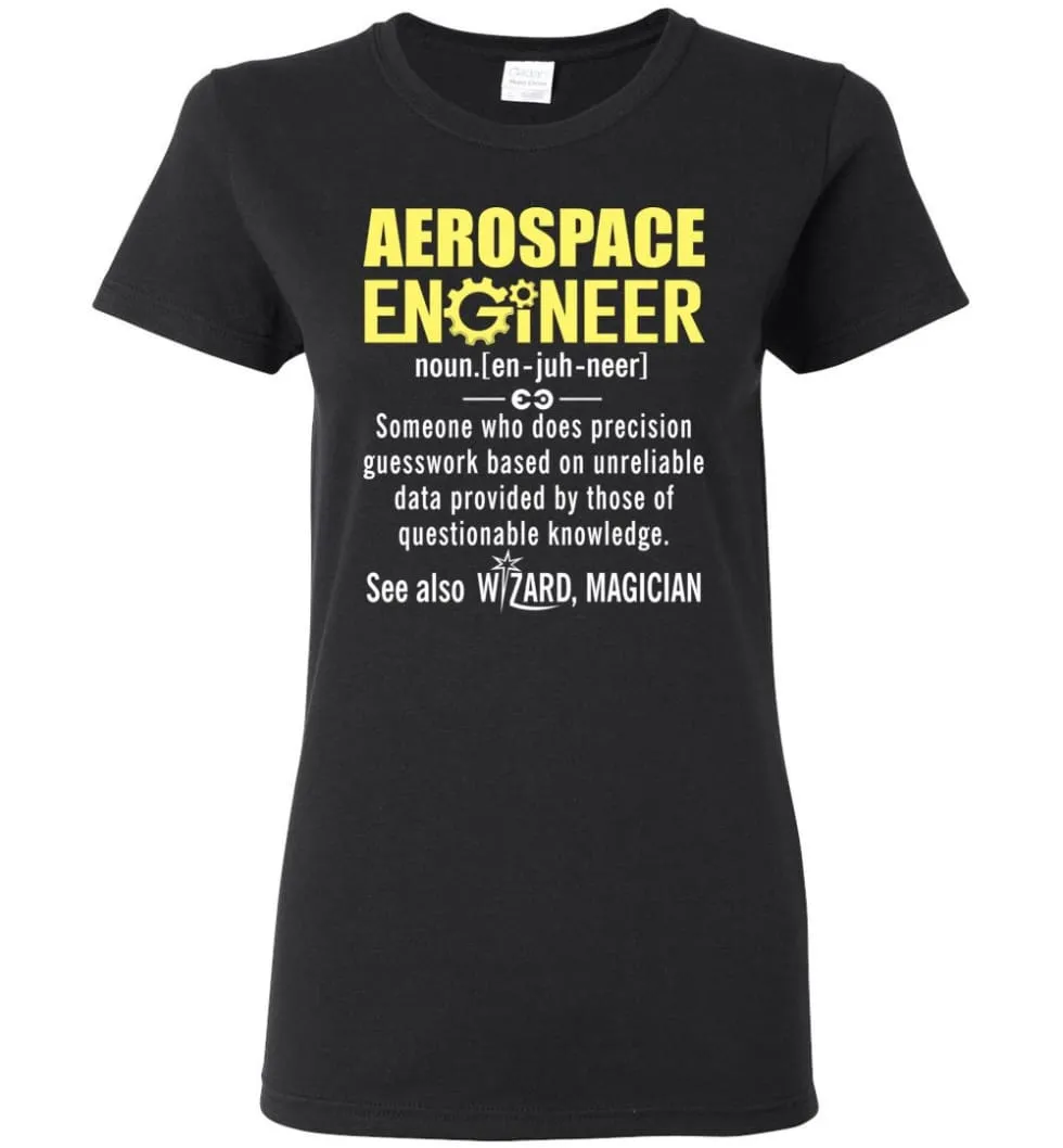 Aerospace Engineer Definition Women Tee