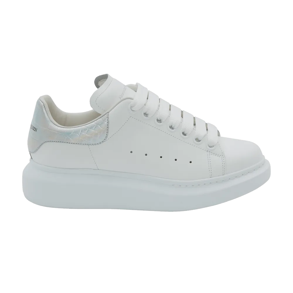 Alexander McQueen Wmns Oversized Sneaker 'White Iridescent'