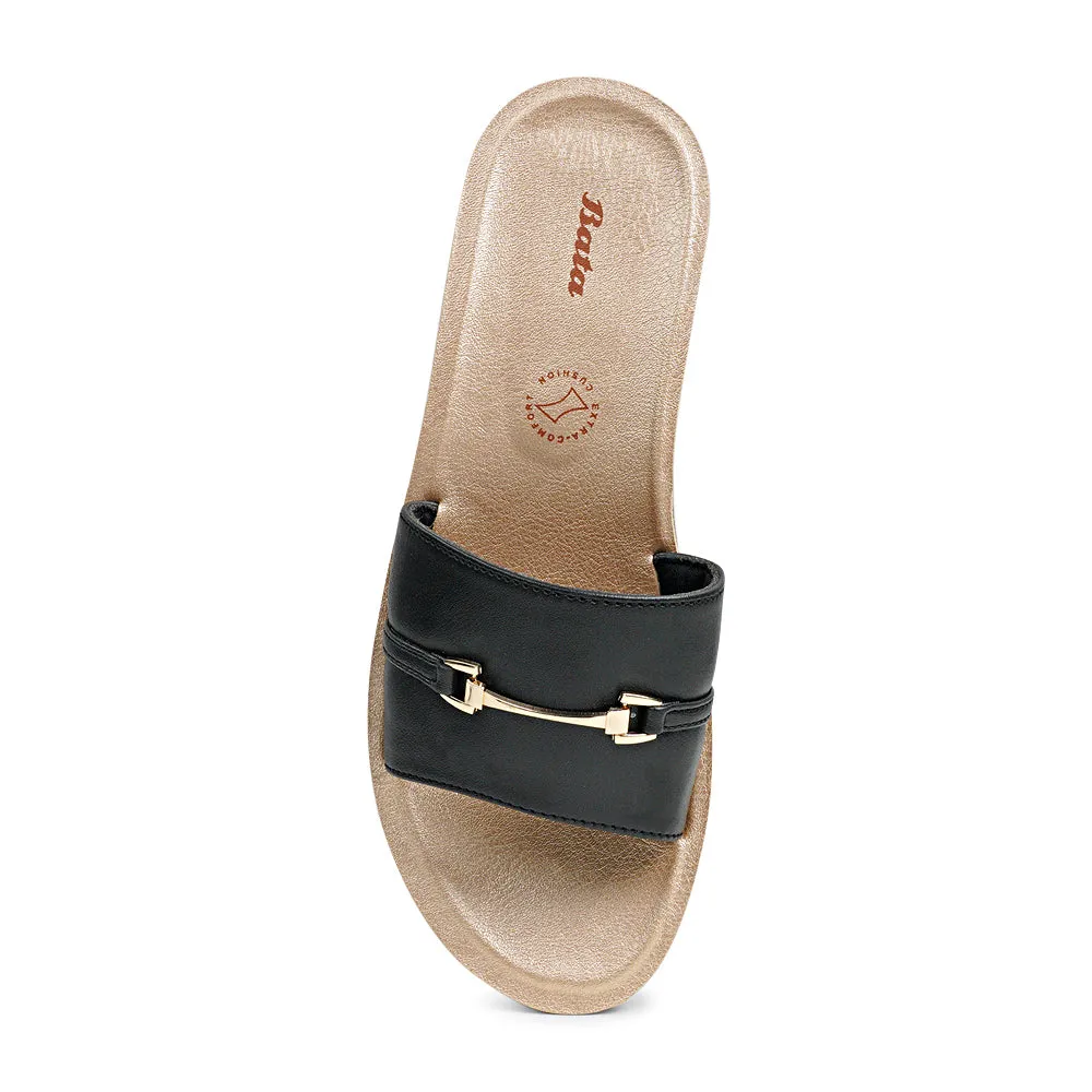 RANCE Bata Comfortable Slip-On Flat Sandals for Unisex