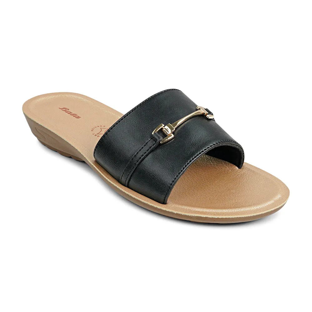 RANCE Bata Comfortable Slip-On Flat Sandals for Unisex