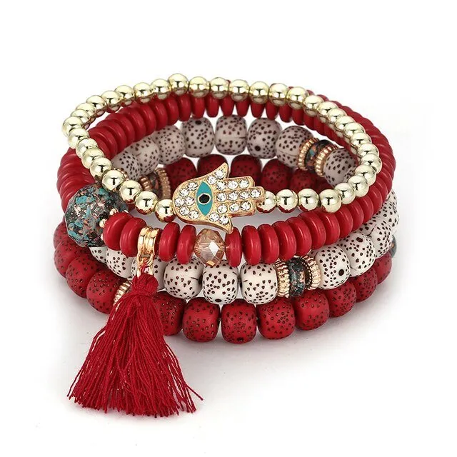 Boho Bead Bracelets