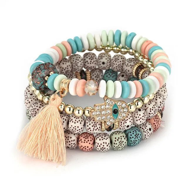 Boho Bead Bracelets