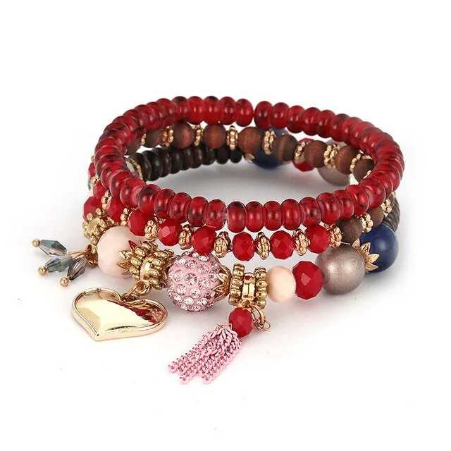 Boho Bead Bracelets