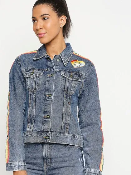 Bristol Denim Basic Jacket With Patch