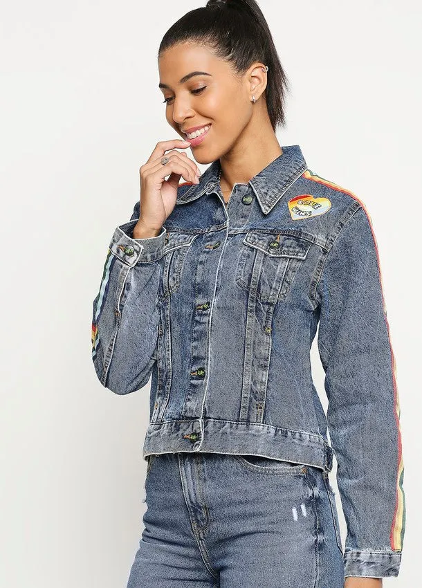 Bristol Denim Basic Jacket With Patch