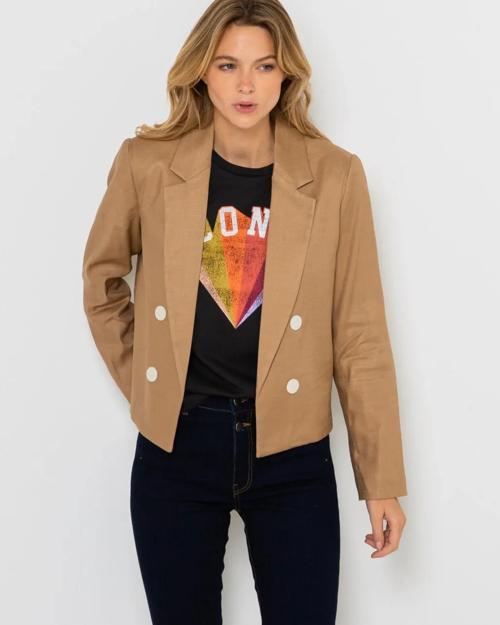 Camaieu Jackets, Blazers  | Women's Tanin Women's Blazer Jacket