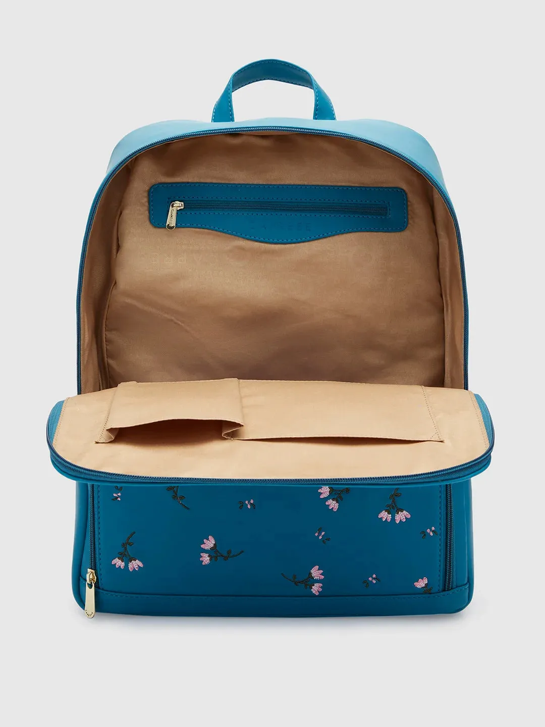 Caprese Adah Laptop Backpack Large Teal