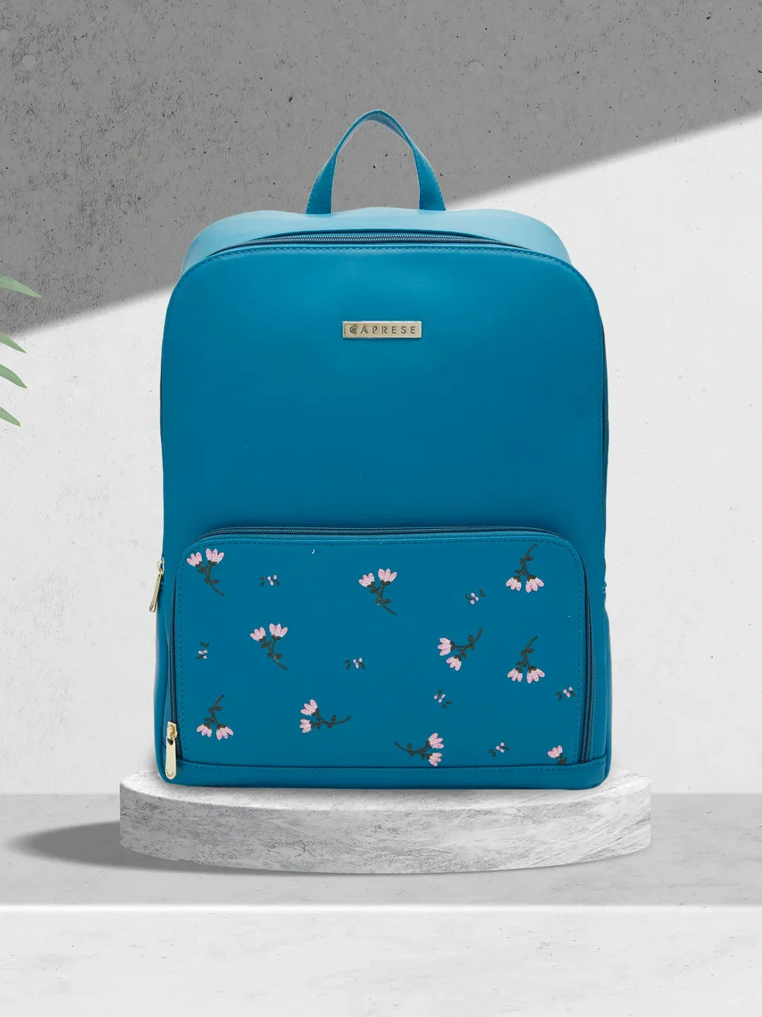 Caprese Adah Laptop Backpack Large Teal