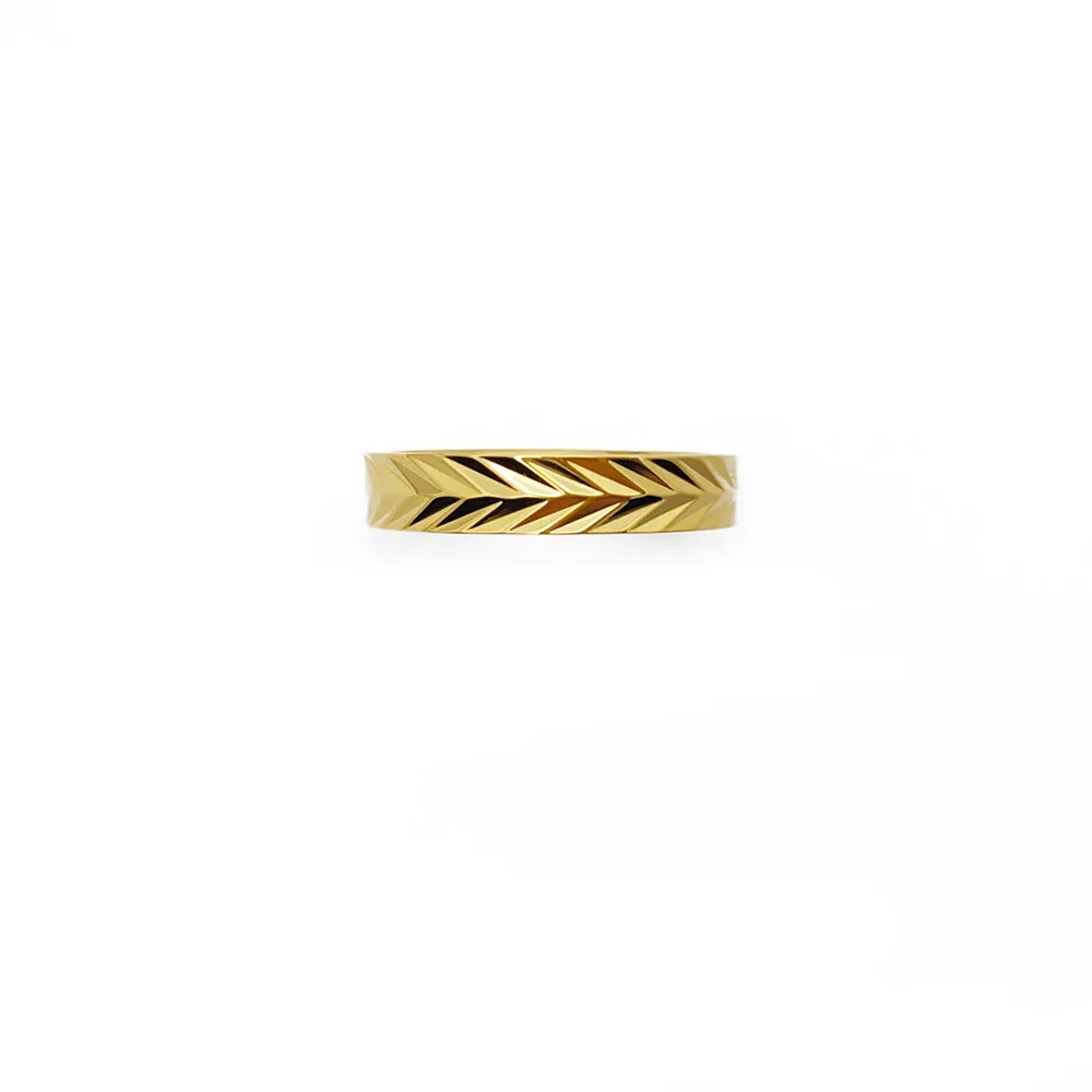 Chevron Ring | WOMEN