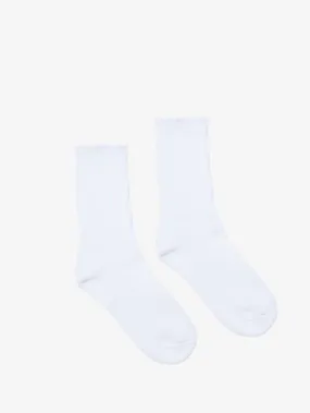 Classic Cotton Socks in White