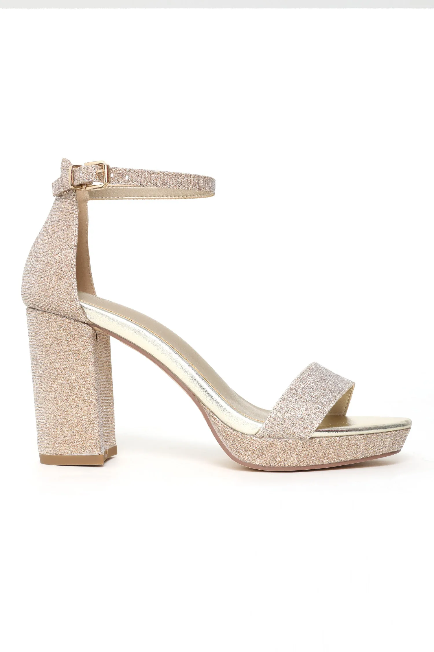 CLASSIC PLATFORM HEELS-LT-GOLD