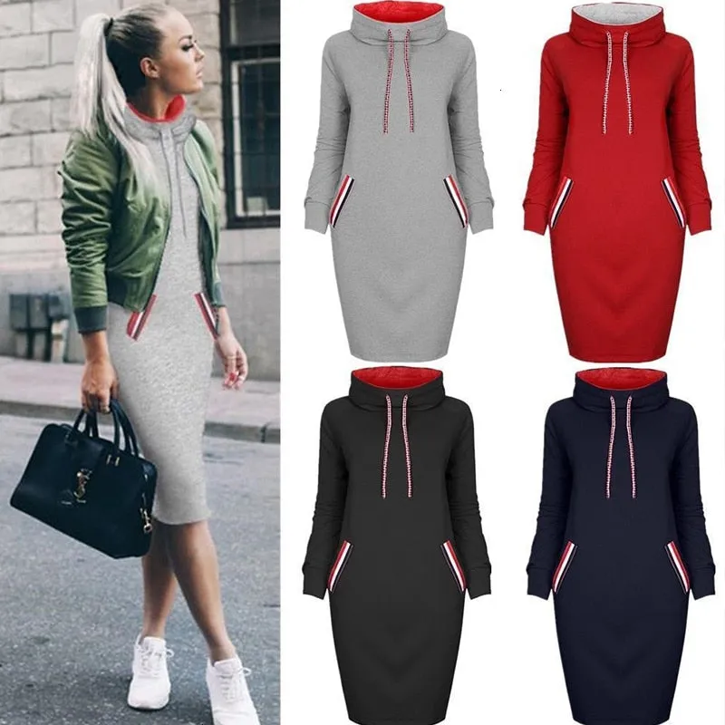 Dress Women  Slim Long Sleeves