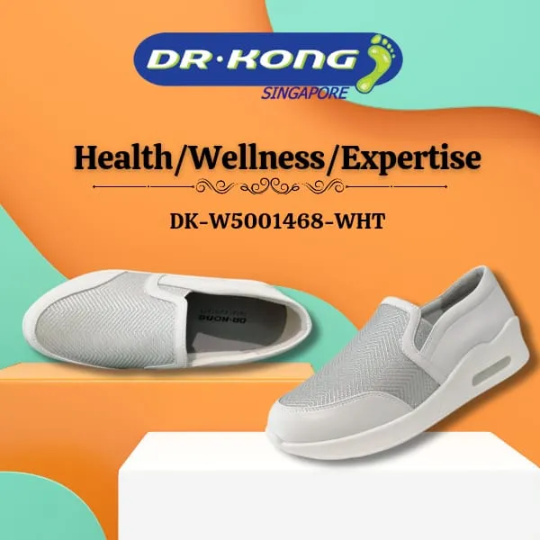 DR.KONG WOMEN COMFORT CASUAL SHOES DK-W5001468-WHT(RP : $179)