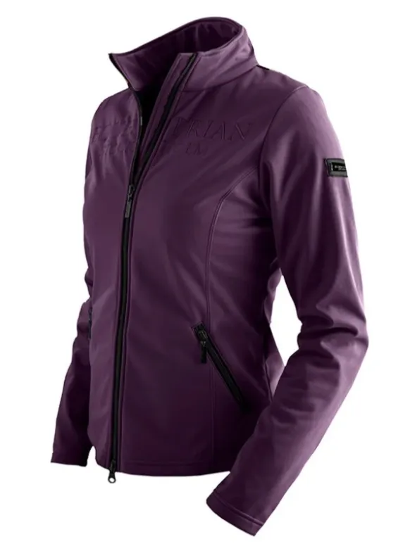 EQUESTRIAN STOCKHOLM ORCHID BLOOM SOFTSHELL JACKET