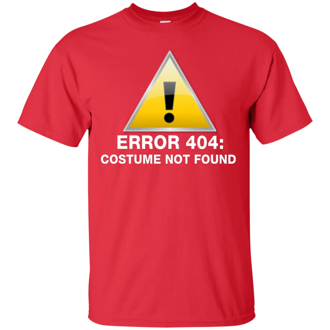 Error 404: Costume not found shirt, hoodie, tank