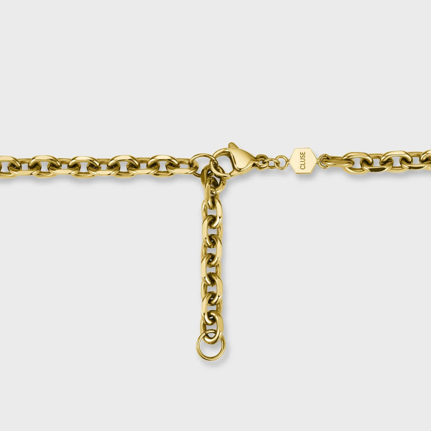 Essentielle Bulky Chain Necklace, Gold Colour