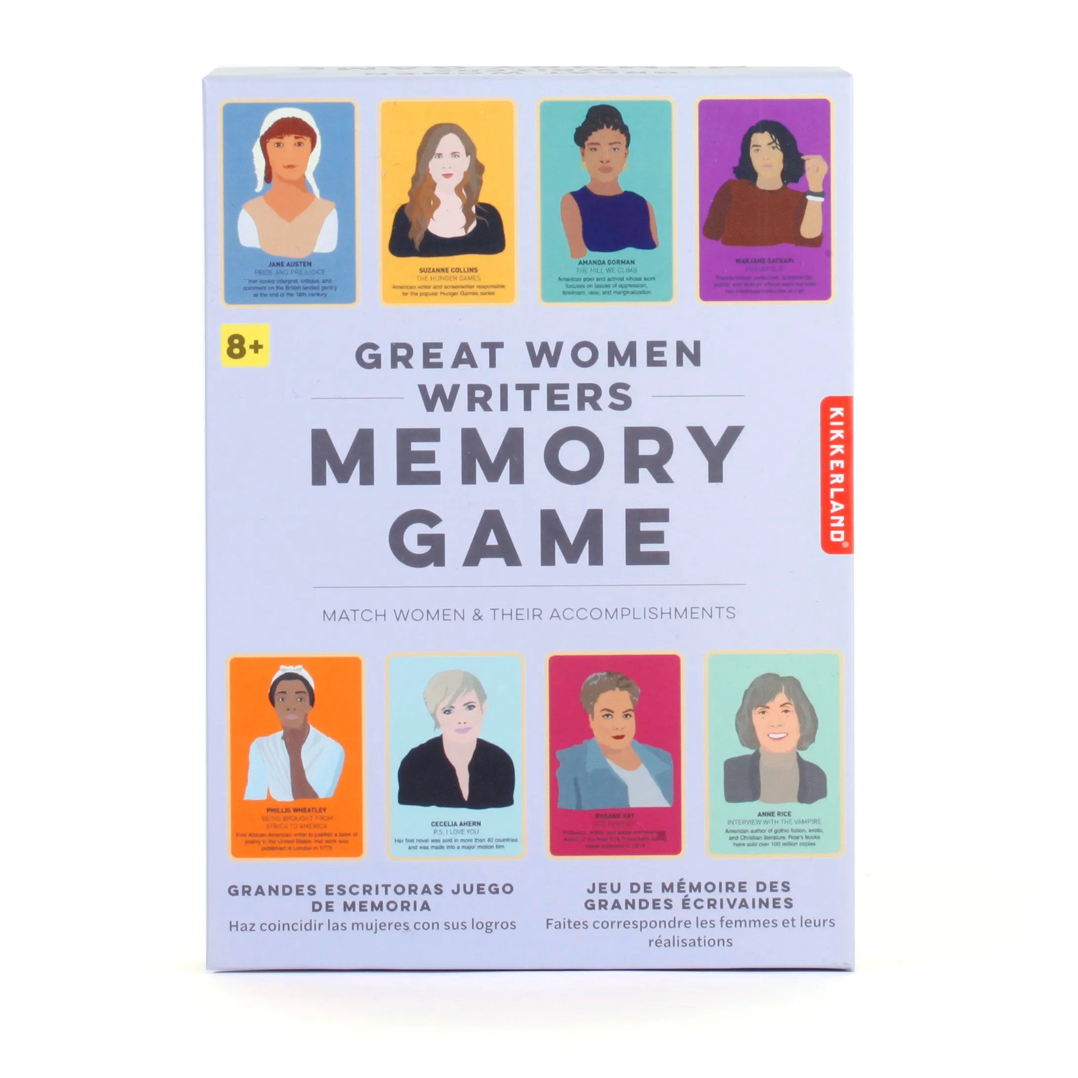 Great Women Writers Memory Game