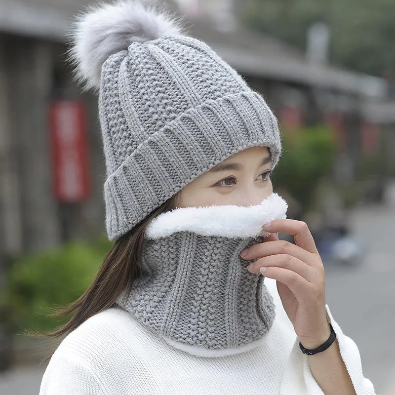 Knitted Warm wool thick Scarf