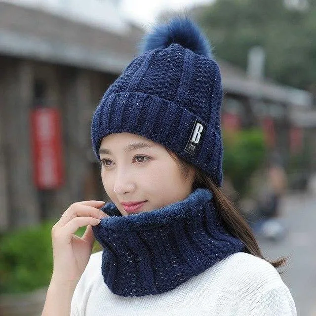 Knitted Warm wool thick Scarf