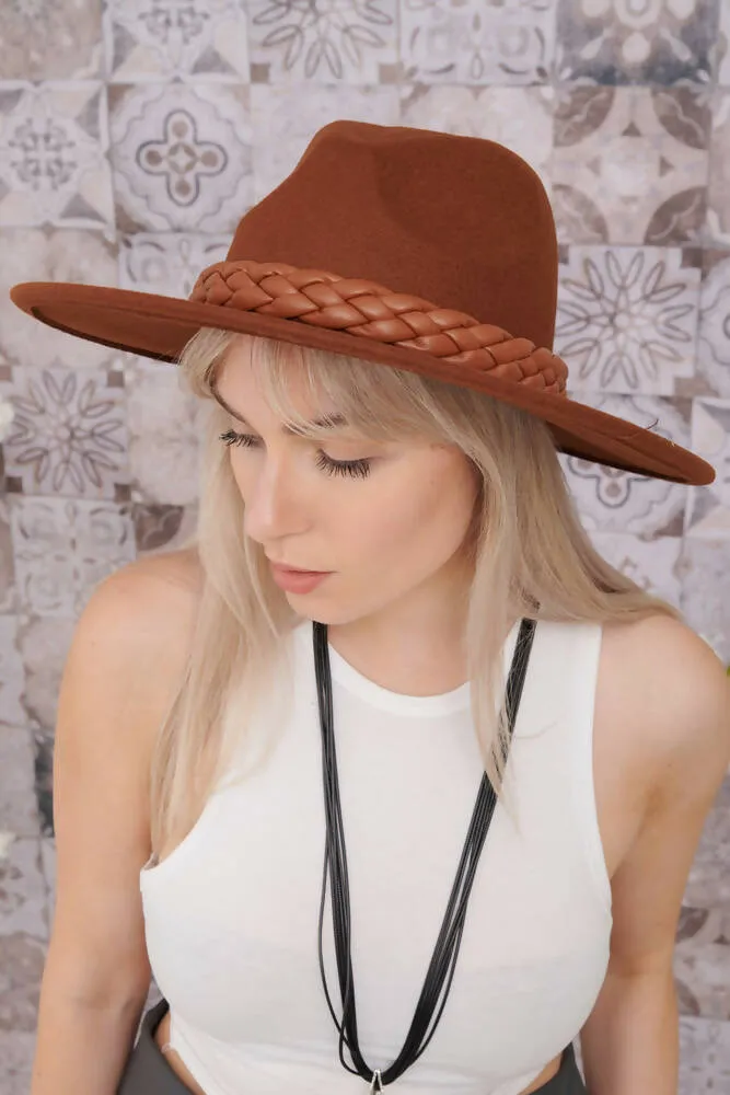 Melrose Rancher Vegan Suede Hat