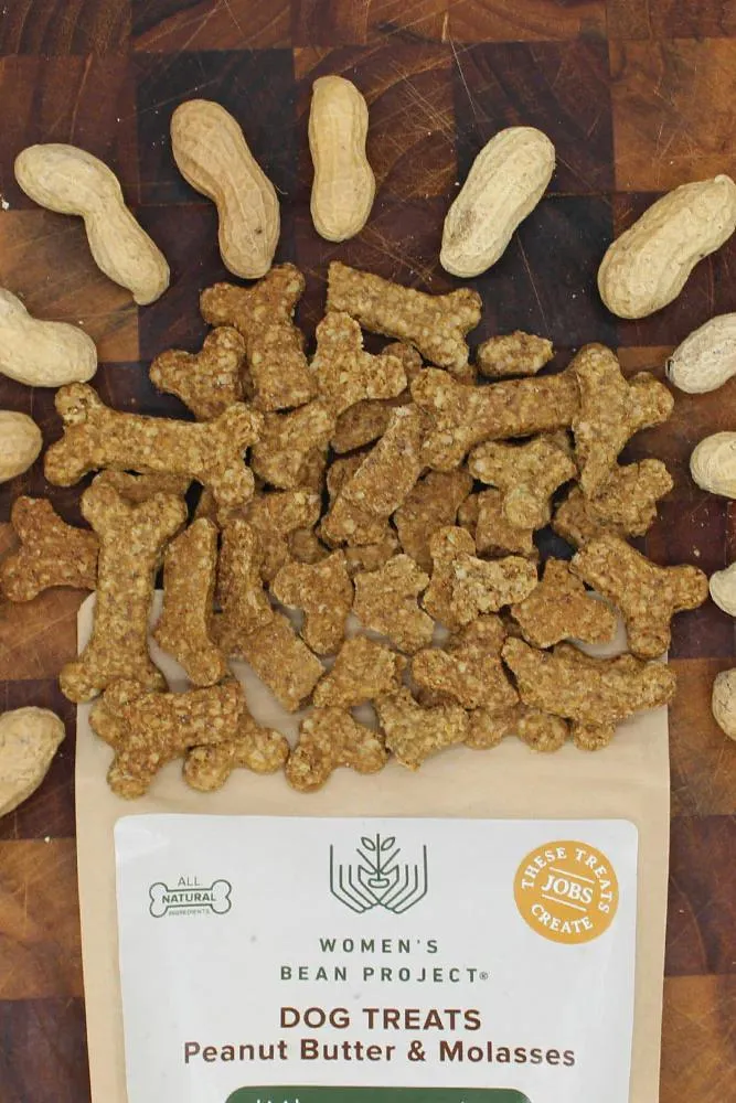 Peanut Butter & Molasses Dog Treats