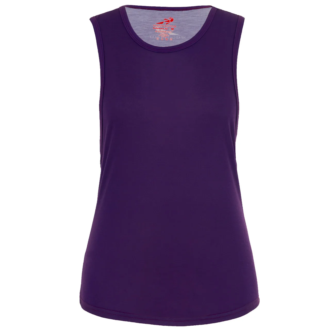 Purple Women's Cut Off Tank