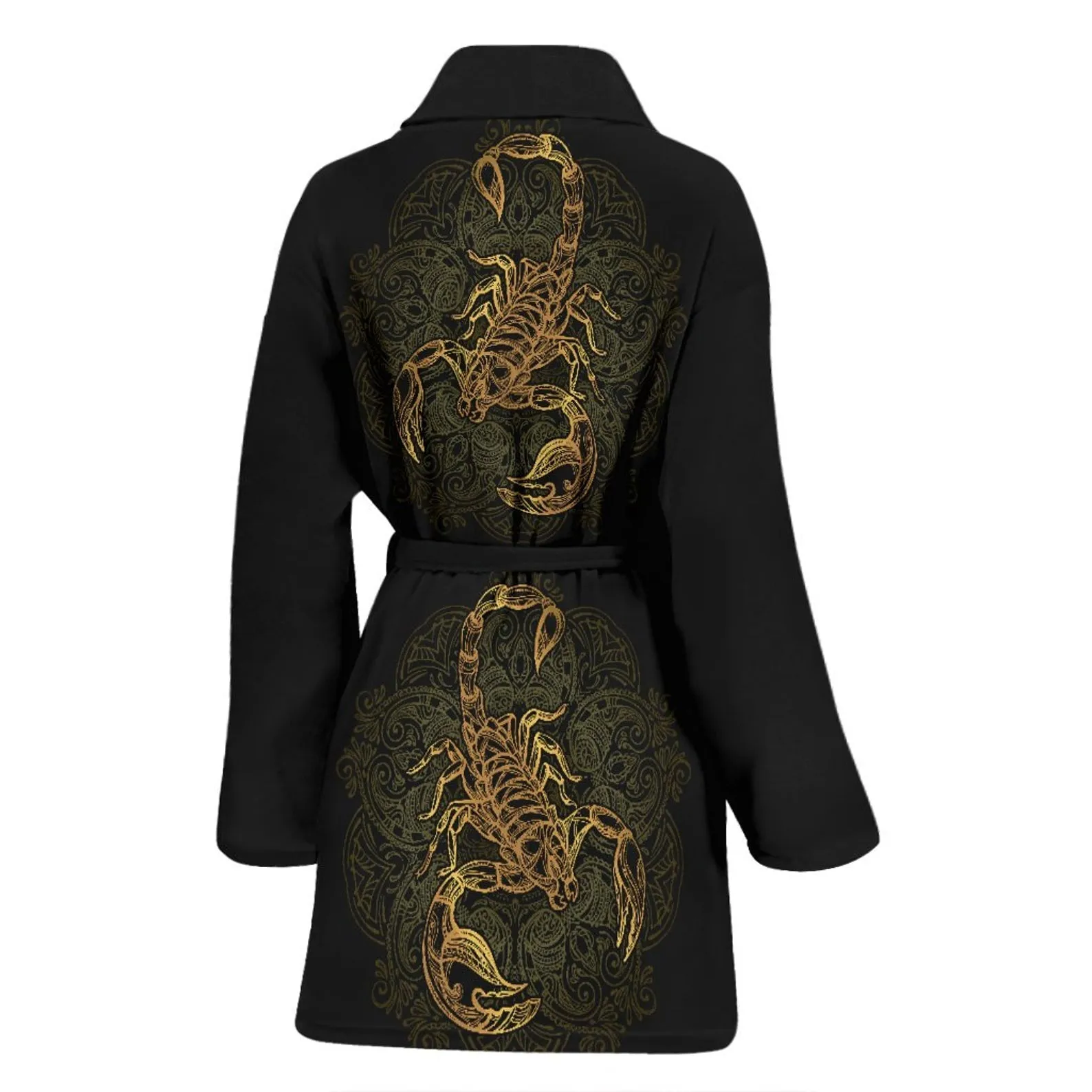 Scorpion Bath Robe For Men And Women, Unique Scorpio Zodiac Bathrobe, I Heart Scorpions, Teens And Adults Bathrobes, Scorpion Lover Gift