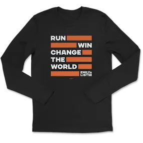 Slogan Long-Sleeve Tee