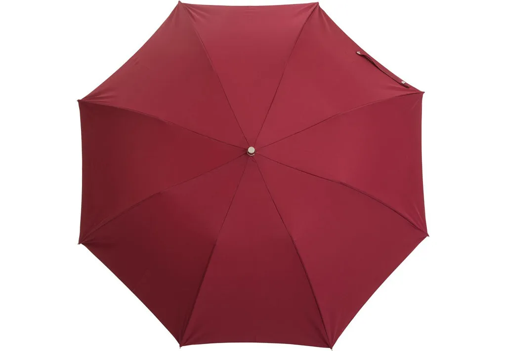 Telescopic Burgundy Umbrella