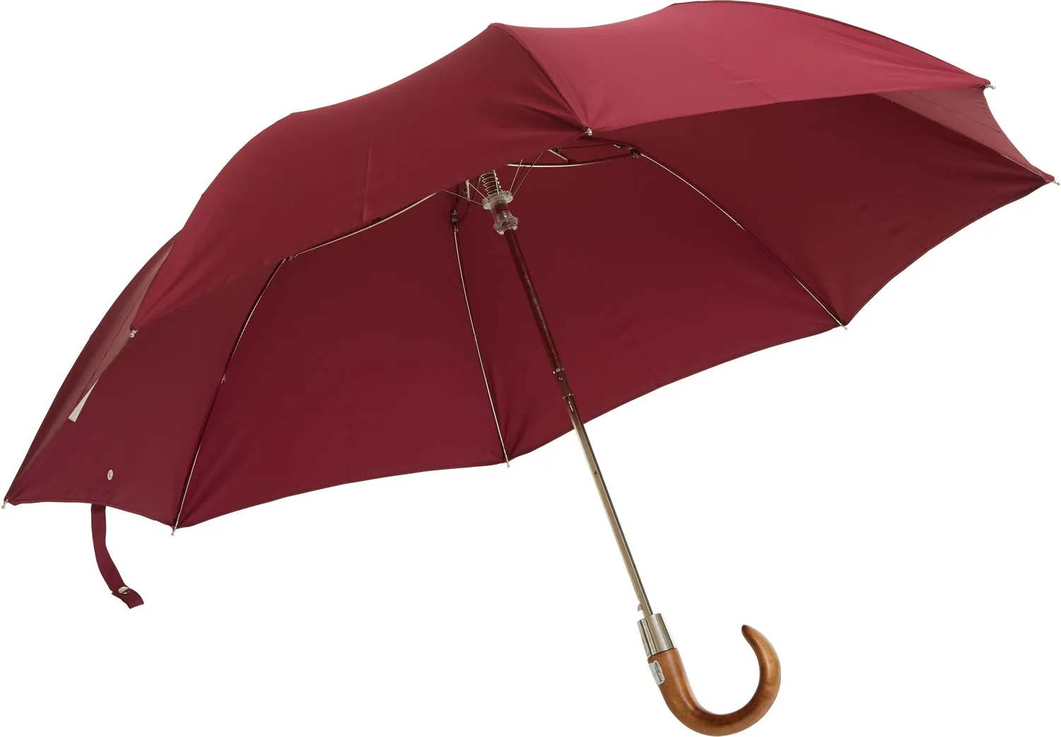 Telescopic Burgundy Umbrella