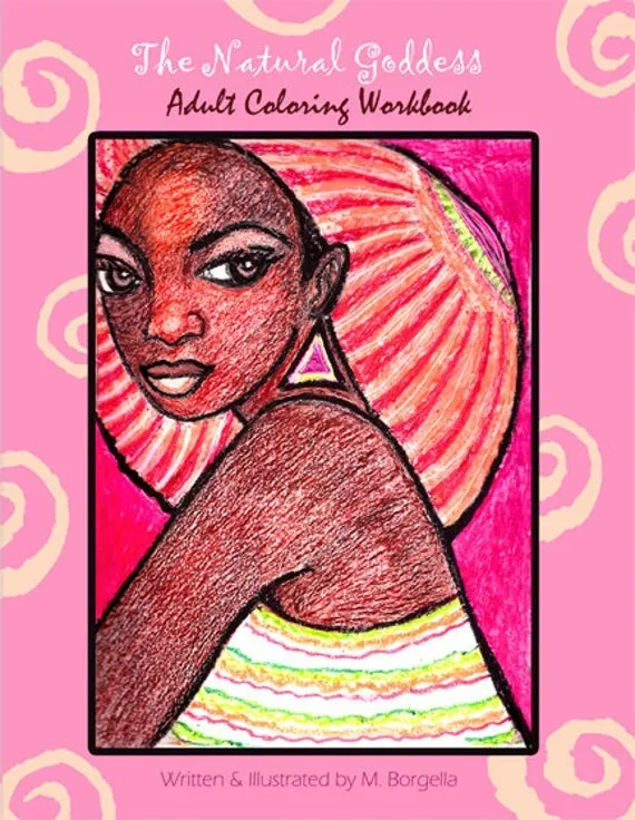 The Natural Goddess Coloring Book for Adults