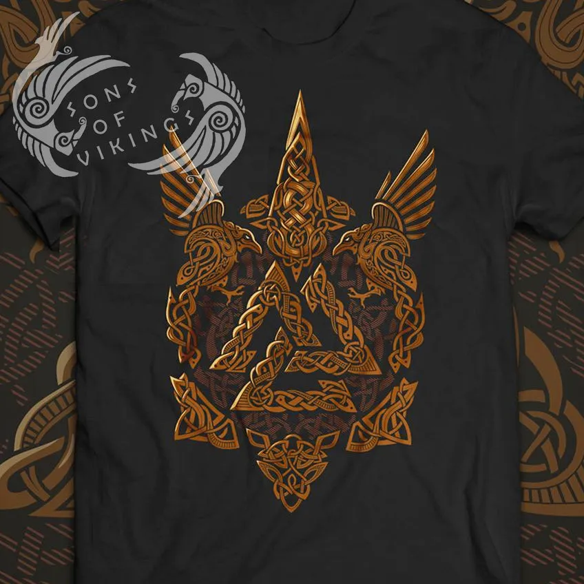 Valknut and Ravens T-Shirt