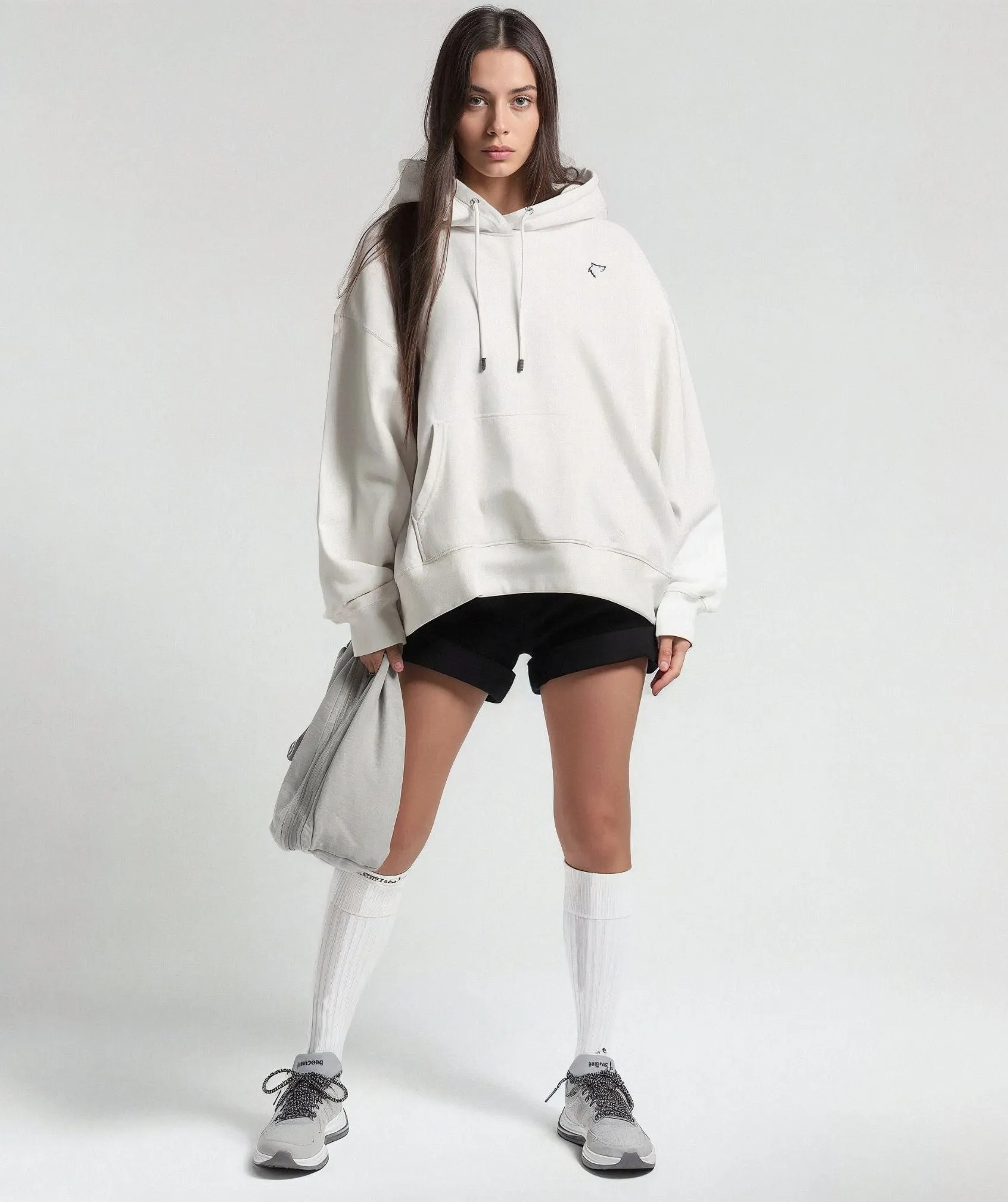 Women Hoodie - White