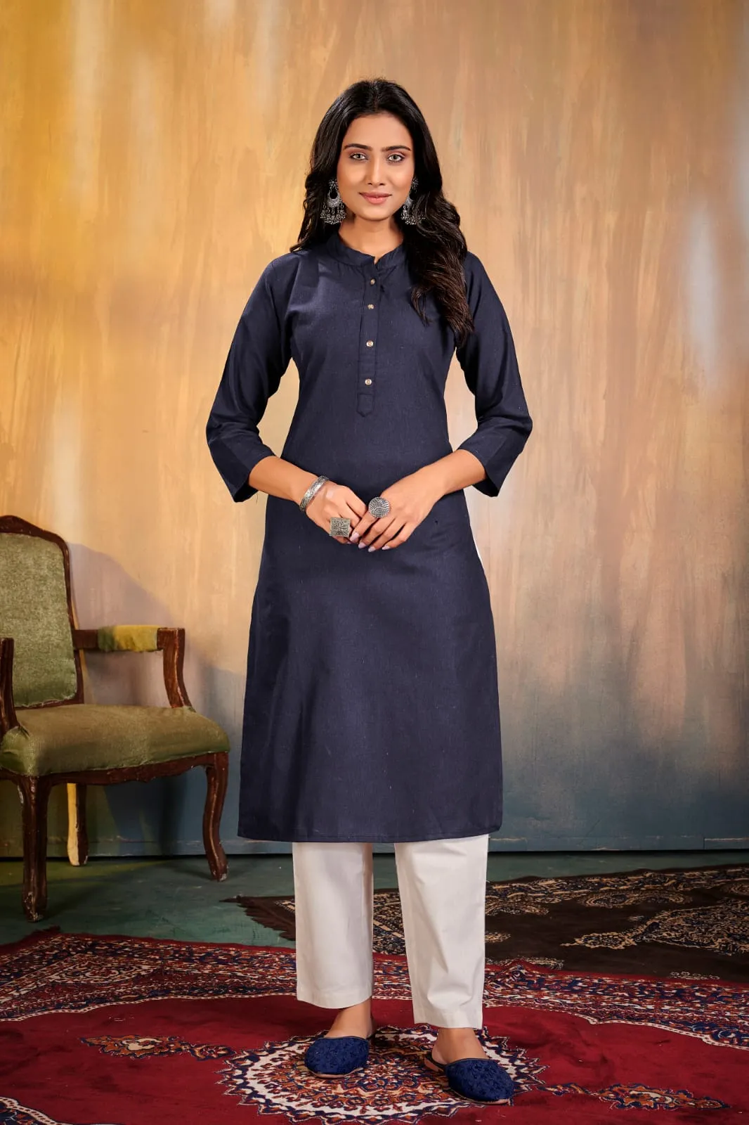 Women Plain Kurti