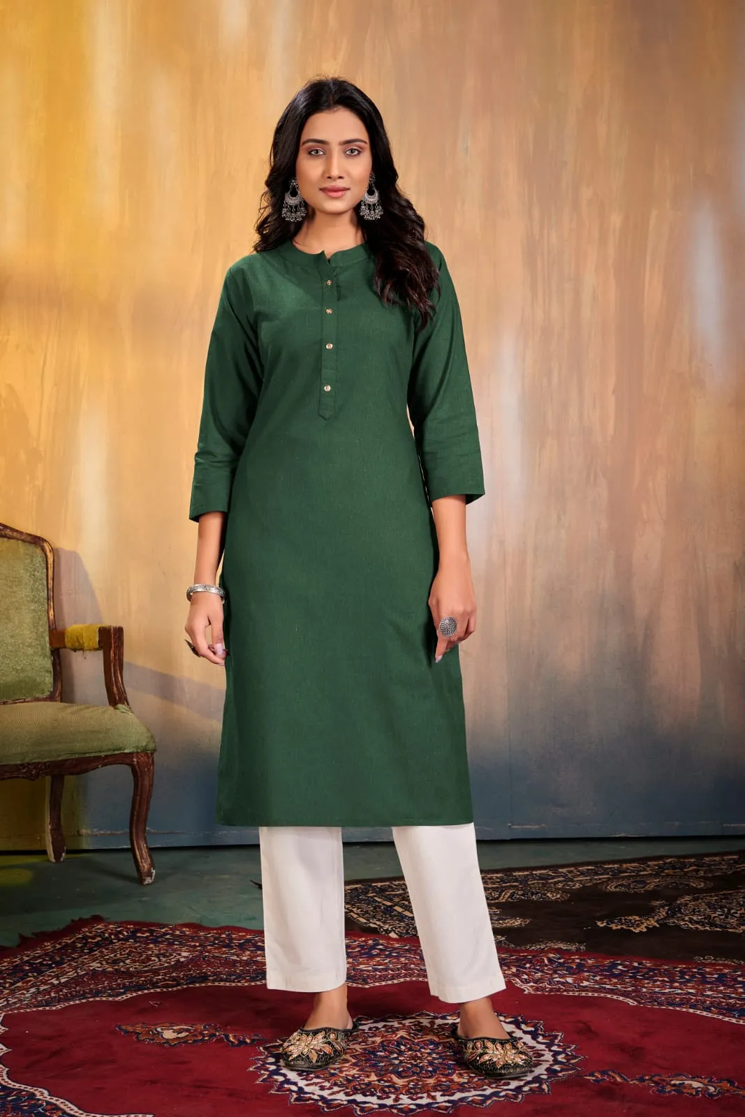 Women Plain Kurti