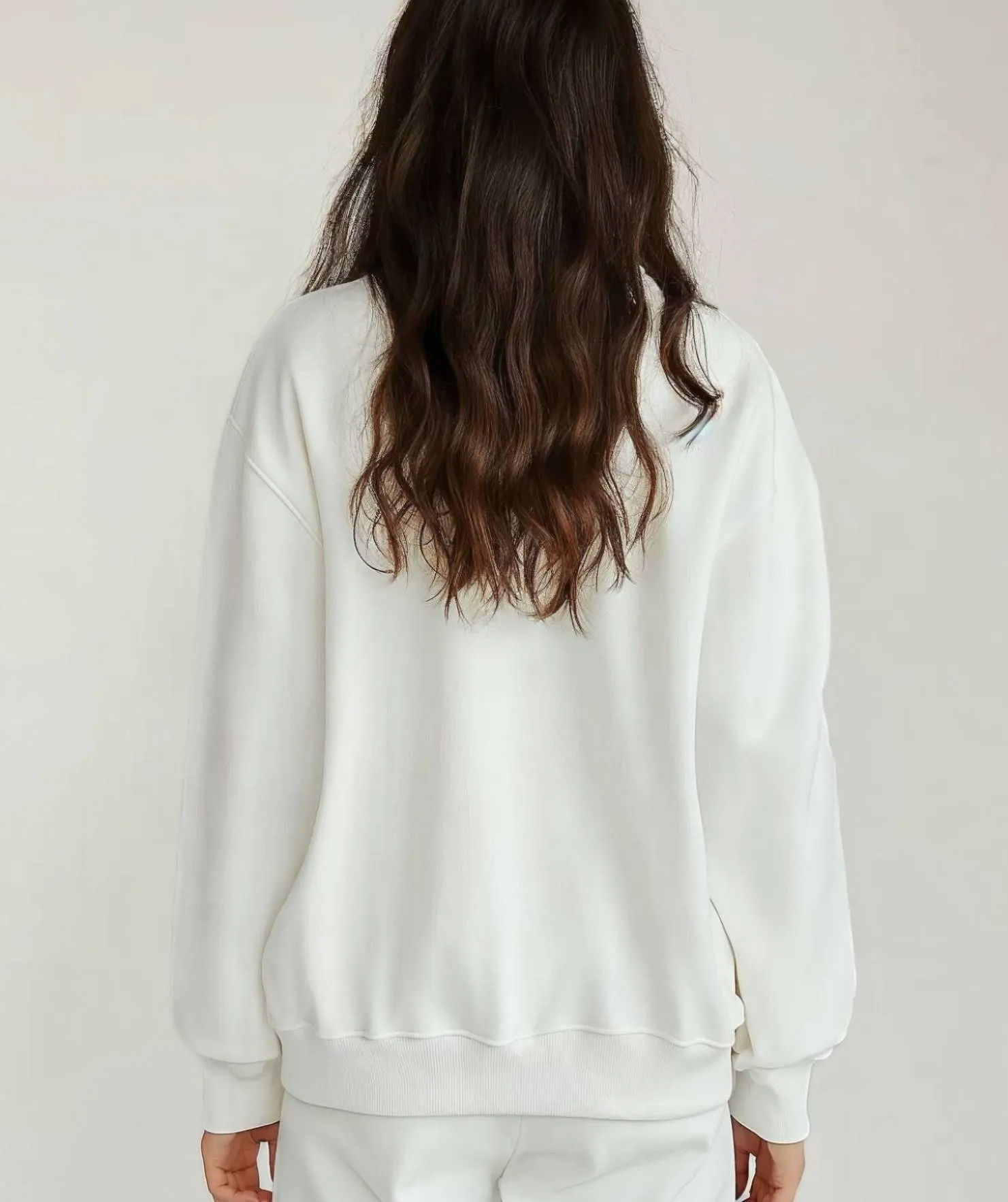 Women Sweatshirt - White