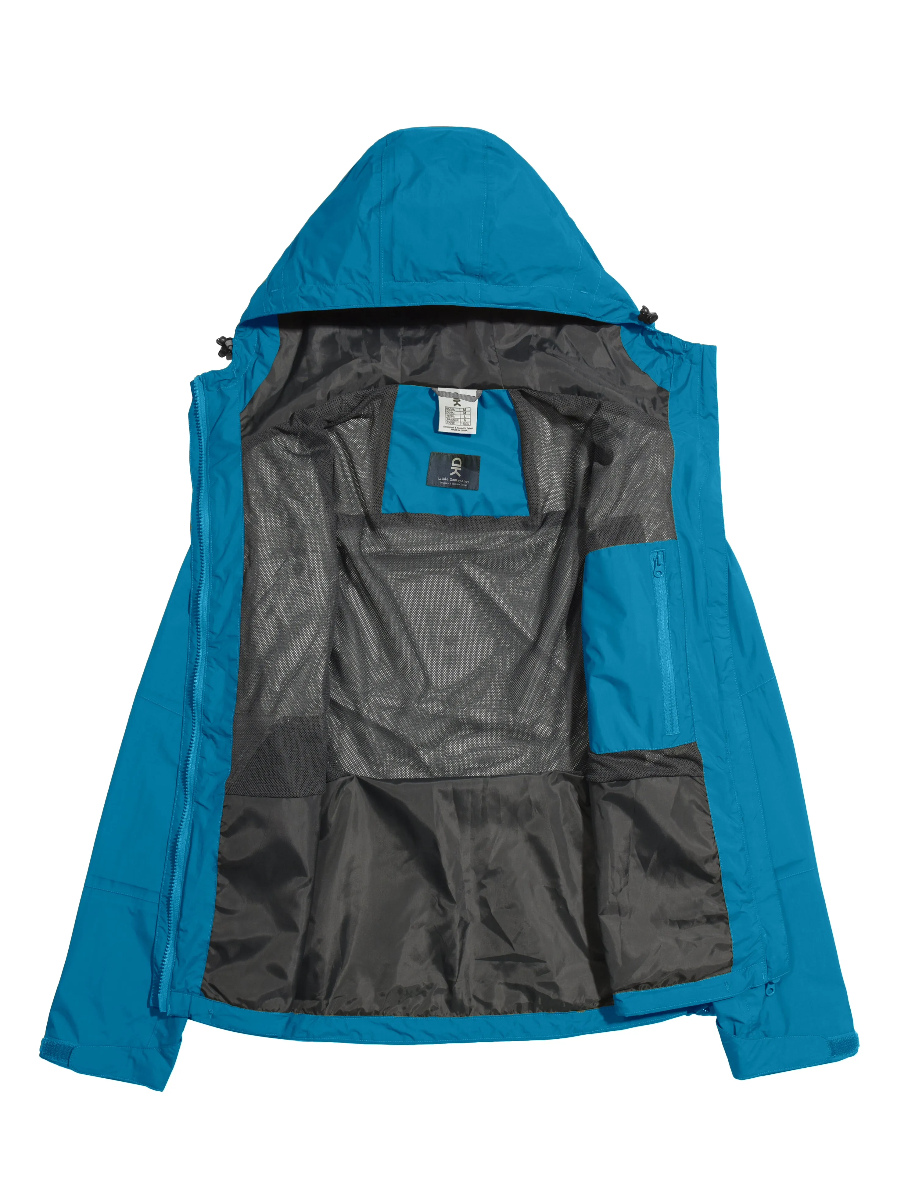 Women's Waterproof Breathable Shell Rain Jacket with Hood